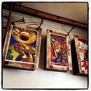 Benjamin Bullins - Framed Cabinet Door 